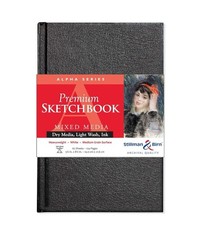Stillman & Birn Alpha Series Hardbound Sketchbook, 5,5" x 8,5", 150 GSM 62pgs comprar usado  Enviando para Brazil