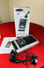 Nuevo Jensen MCR-100 Reproductor de Cassette Portátil Grabador Micrófono Adaptador de CA en Caja segunda mano  Embacar hacia Mexico