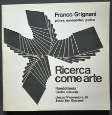 Franco grignani pitture usato  Italia