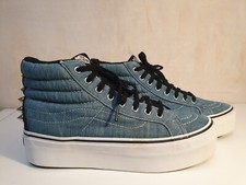 Vans sk8 denim for sale  POLEGATE