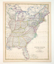 North america map d'occasion  Expédié en Belgium
