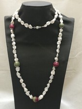 Collana donna perle usato  Casapesenna
