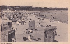 Oryginalny sw AK ZOPOT, Sopot, życie na plaży, biegł 1938, używany na sprzedaż  Wysyłka do Poland