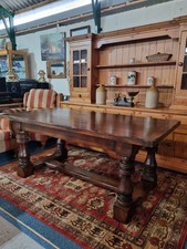 Oak refectory table for sale  LINCOLN