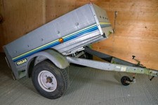 Single axle braked for sale  PRESTON