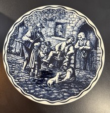 Vintage delft plate d'occasion  Expédié en Belgium
