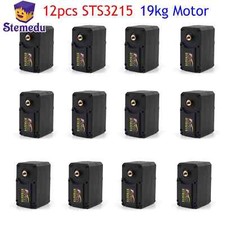 Usado, 12 STS3215 19KG 7.4V 360° TTL Robô de Cordas Eixo Duplo RC Servo para SO-ARM100 Beta comprar usado  Enviando para Brazil