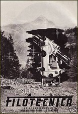 Pubblicita 1940 filotecnica usato  Biella