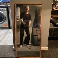 Large mirror silver for sale  PORTHCAWL