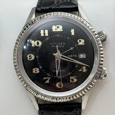 Usado, Vintage CITIZEN Alarme Data Preto 21j ParaWater Aço Inoxidável Estrela ALDS - Leia comprar usado  Enviando para Brazil