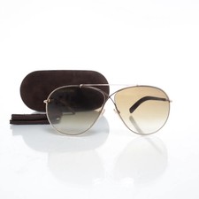 Tom Ford, Okulary przeciwsłoneczne, TF 374 28F, Pilot/Aviator, Brązowe #jb7 na sprzedaż  PL