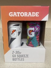 Usado, Garrafas de água Gatorade GX Squeeze 30 onças, branco e rosa, pacote com 2 comprar usado  Enviando para Brazil
