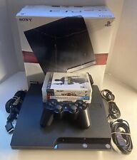 Sony Playstation 3 Slim 120GB na caixa com controle e 4 jogos comprar usado  Enviando para Brazil