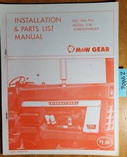 Gear turbocharger internationa for sale  Niagara Falls
