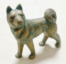 Ornamento de figura feito à mão Akita Dog Inu feito de cobre comprar usado  Enviando para Brazil