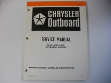 Chrysler outboard service for sale  Mesa