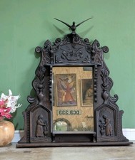Victorian carved mantle for sale  FAKENHAM