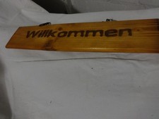 Schild willkommen holz gebraucht kaufen  Lüneburg