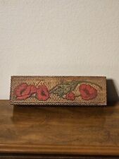 Tie box pyrography for sale  Saint Cloud