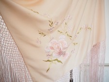 Vintage piano shawl for sale  NOTTINGHAM