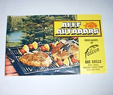 BEEF OUTDOORS Grill Instructions & Recipes 31 page & How to make an OPEN PIT BBQ comprar usado  Enviando para Brazil