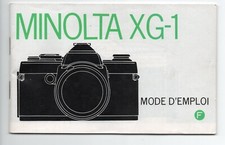 Minolta mode emploi d'occasion  Limoges-