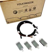 Original VW Led Fußraumbeleuchtung + Kabel Für Golf Skoda Jetta Seat Audi A4 A3, usado comprar usado  Enviando para Brazil