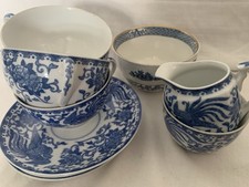Blue white porcelain for sale  TORQUAY