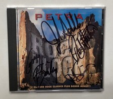 PETRA ASSINADO CD ROCK BLOCK JOHNSCHLITT BOB HARTMAN PAUL SIMMONS GREG BAILEY, usado comprar usado  Enviando para Brazil