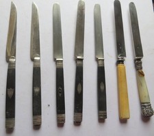 Lot couteaux lames d'occasion  Sceaux