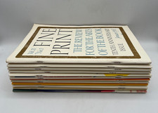Issues fine print for sale Issues fine print for sale  Lawrence Township