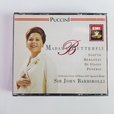 Puccini Madama Butterfly Barbirolli Roma Opera Orchestra Scotto EMI Box Set CD comprar usado  Enviando para Brazil