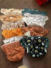 Conjunto de fraldas e acessórios de pano Kinder, usado comprar usado  Enviando para Brazil