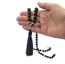 Jet gemstone necklace for sale  PAIGNTON