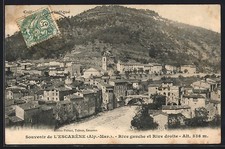 Cpa escarène alp. usato  Spedire a Italy