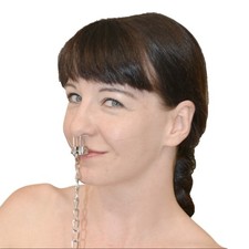 Bdsm nasenklammer leine gebraucht kaufen  Berlin