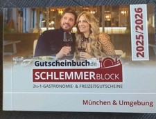 Schlemmerblock gutscheinbuch m gebraucht kaufen  Wiesbaden