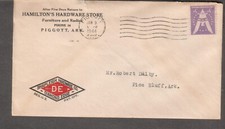 Usado, 1944 capa publicitária Hamilton's Hardware Store móveis e rádios Piggott AR comprar usado Usado, 1944 capa publicitária Hamilton's Hardware Store móveis e rádios Piggott AR comprar usado  Enviando para Brazil