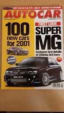 Autocar november 2000 for sale  BRIDGWATER