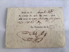 Reçu capitation maçonnique d'occasion  Ancy-le-Franc
