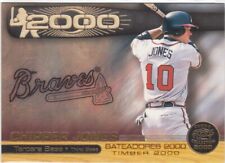 CHIPPER JONES PACIFIC COROA MADEIRA 2000 MADEIRA ATLANTA BRAVES #1 2000 00 comprar usado  Enviando para Brazil