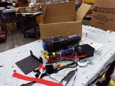 Usado, Kit de montagem de guincho elétrico 4500 lb 12 V para 2017-UP Polaris Ranger XP 1000 Crew comprar usado  Enviando para Brazil