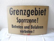 Riginales grenzschild ddr gebraucht kaufen  Magdeburg