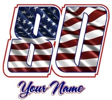 American flag race for sale  Ironwood