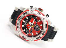 INVICTA NFL masculino 52mm aço inoxidável prata preto+branco+vermelho+amarelo mostrador VD54. comprar usado  Enviando para Brazil