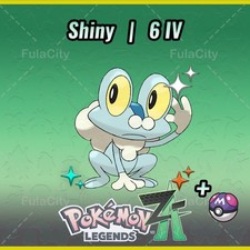 Usado, Froakie Pokemon Legends ZA ⚫ Shiny 6 IV 🟢 Alpha ⚫ @ Master Ball comprar usado  Enviando para Brazil
