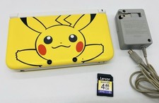Nintendo 3DS LL XL Pikachu Yellow Edition com Carregador, Cartão de Memória, Testado Japão #27, usado comprar usado  Enviando para Brazil