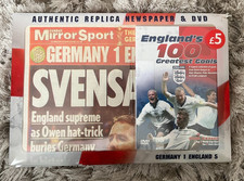 Usado, Réplica autêntica de jornal de futebol da Inglaterra, Sunday Mirror 2001 e DVD 100 gols comprar usado Usado, Réplica autêntica de jornal de futebol da Inglaterra, Sunday Mirror 2001 e DVD 100 gols comprar usado  Enviando para Brazil