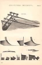 1868 print agricultural for sale  YORK