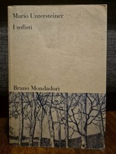 Untersteiner sofisti mondadori usato  Roma